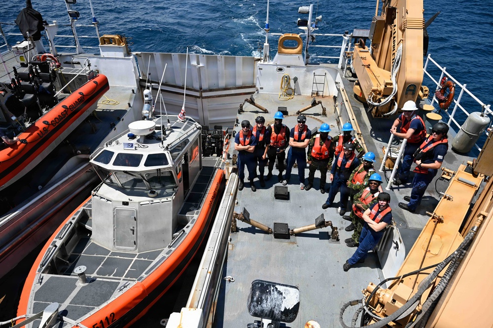 US Coast Guard participates in FLEETEX 250