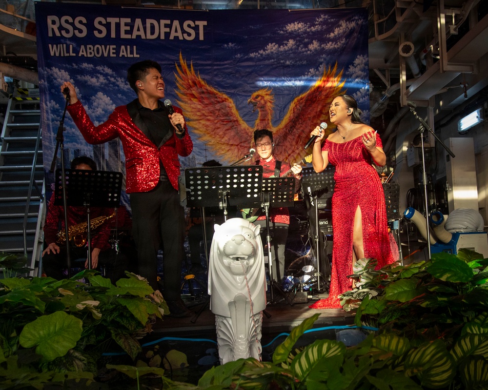 Republic of Singapore Navy hosts a reception during Exercise Rim of the Pacific 26