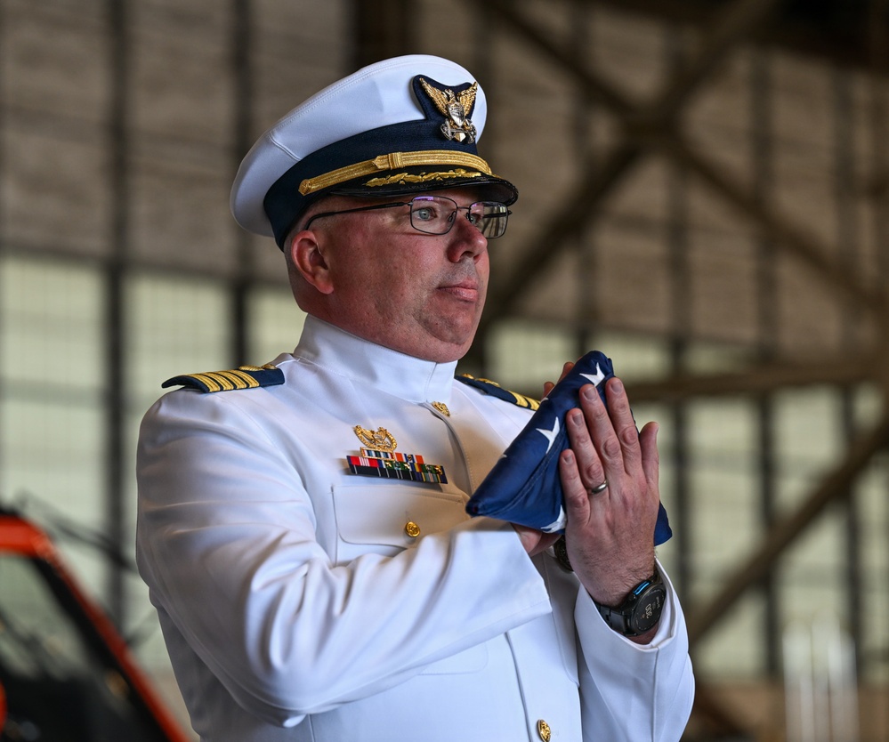Coast Guard Air Station Kodiak holds change of command ceremony