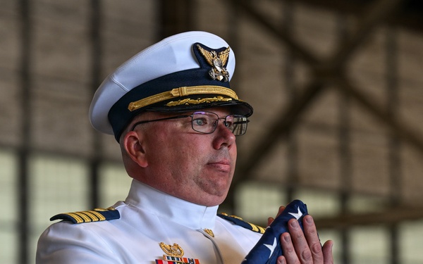 Coast Guard Air Station Kodiak holds change of command ceremony