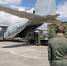 CLC-21 loads equipment in support of disaster assistance for the people of Venezuela