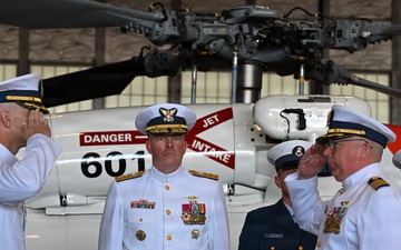 Coast Guard Air Station Kodiak holds change of command ceremony