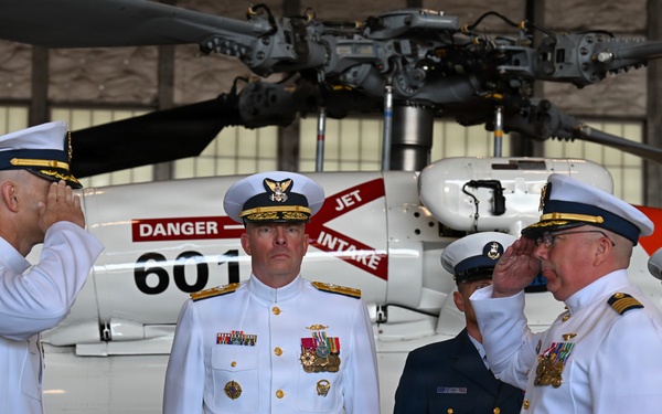 Coast Guard Air Station Kodiak holds change of command ceremony