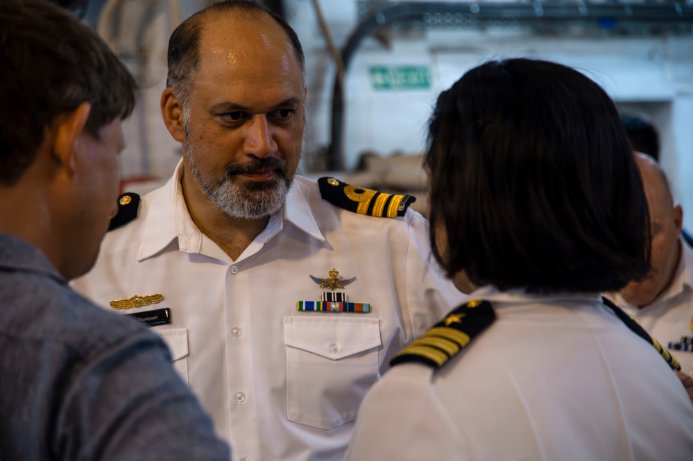 Republic of Singapore Navy hosts a reception during Exercise Rim of the Pacific 26
