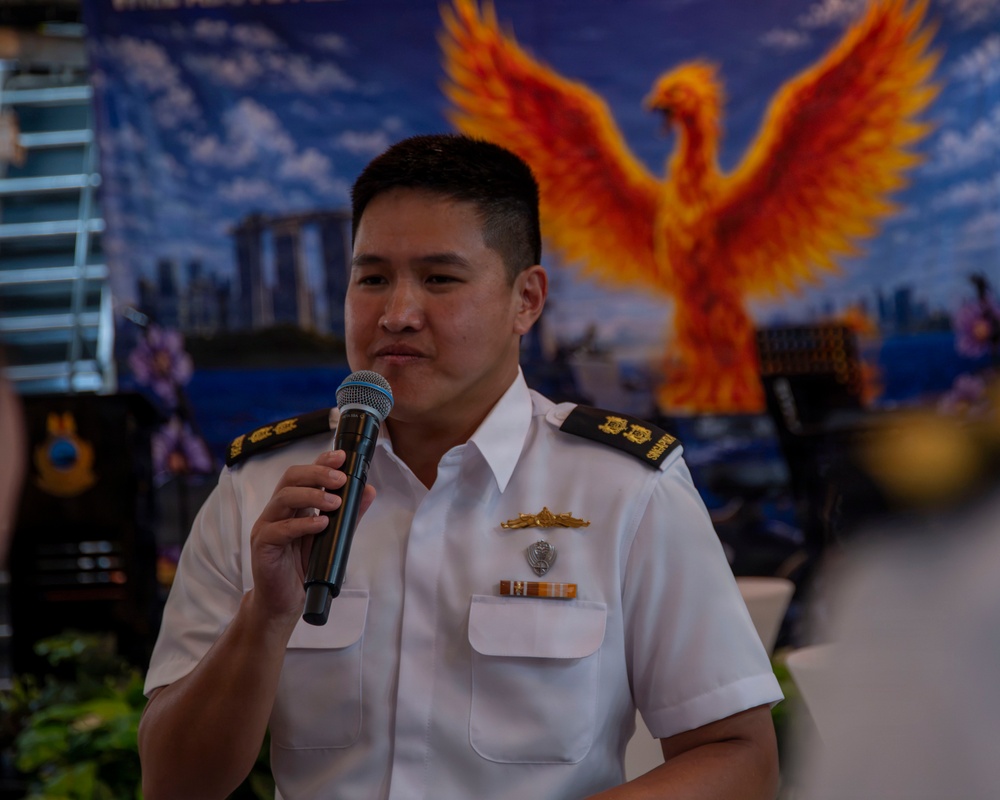 Republic of Singapore Navy hosts a reception during Exercise Rim of the Pacific 26