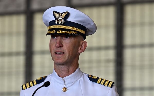 Coast Guard Air Station Kodiak holds change of command ceremony