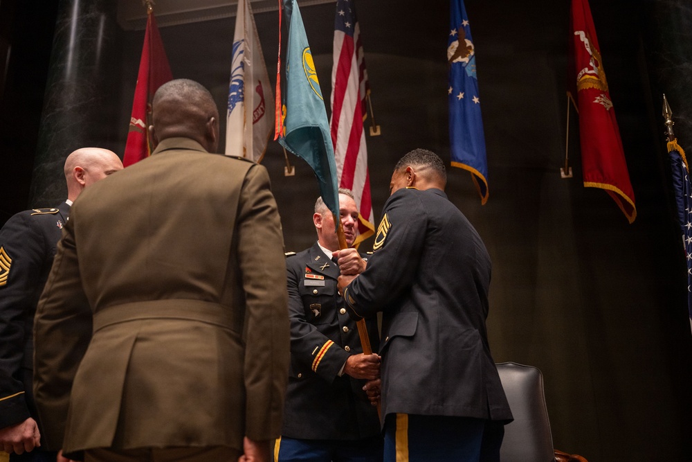 33rd Civil Support Team Change of Responsibility &amp; Promotion Ceremony