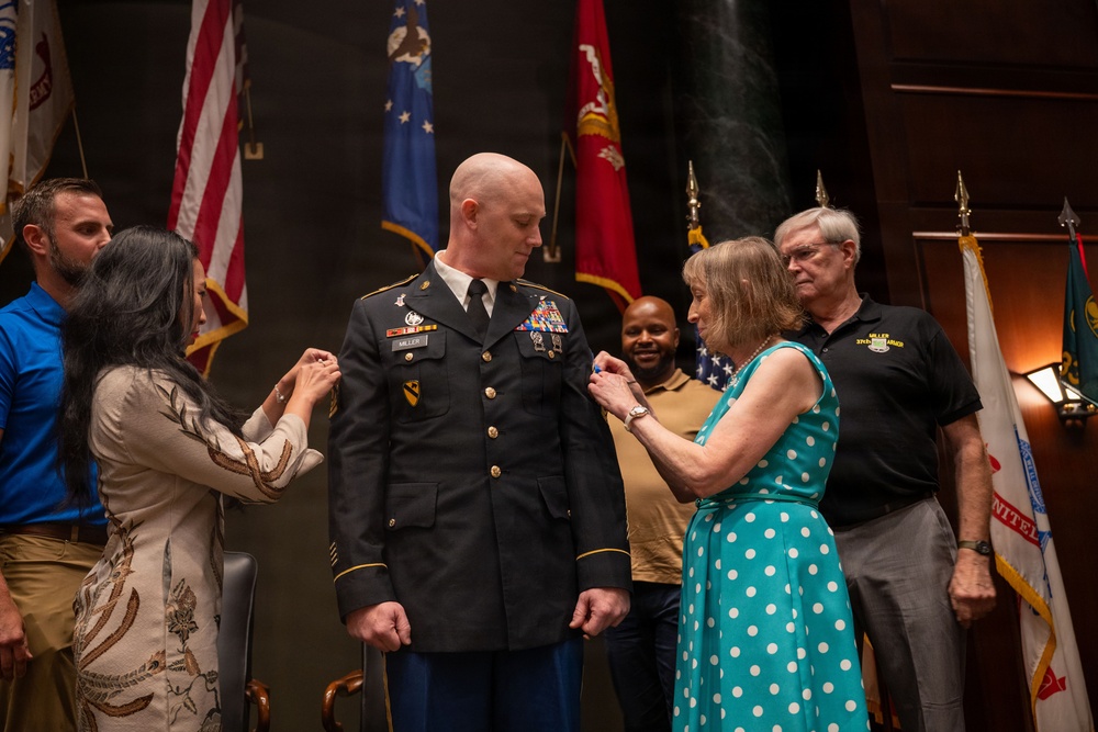 33rd Civil Support Team Change of Responsibility &amp; Promotion Ceremony