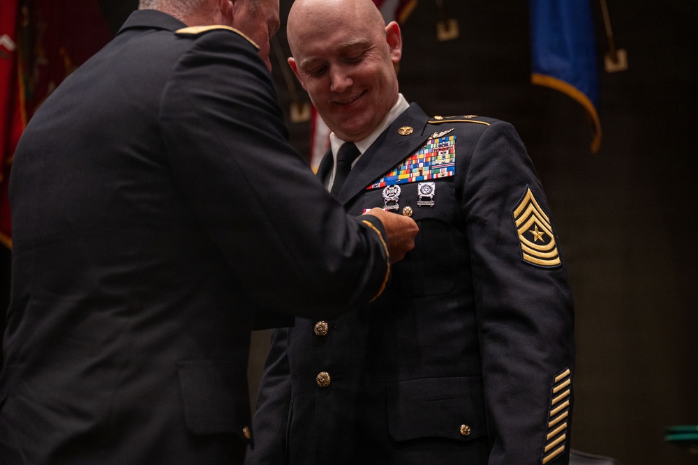 33rd Civil Support Team Change of Responsibility &amp; Promotion Ceremony