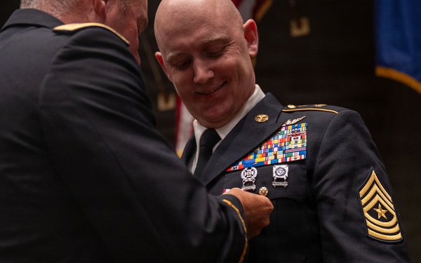 33rd Civil Support Team Change of Responsibility &amp; Promotion Ceremony