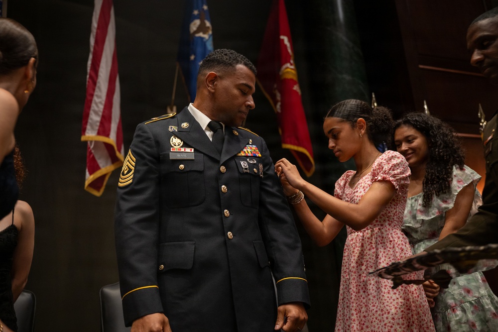 33rd Civil Support Team Change of Responsibility &amp; Promotion Ceremony