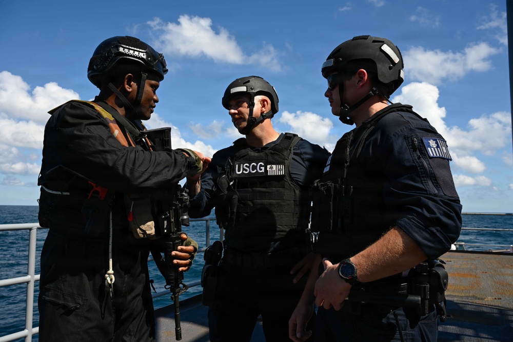 US Coast Guard participates in FLEETEX 250