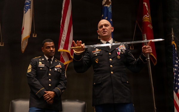 33rd Civil Support Team Change of Responsibility &amp; Promotion Ceremony