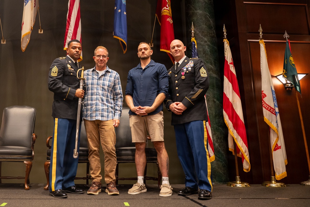 33rd Civil Support Team Change of Responsibility &amp; Promotion Ceremony