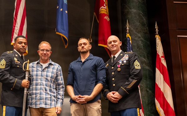 33rd Civil Support Team Change of Responsibility &amp; Promotion Ceremony