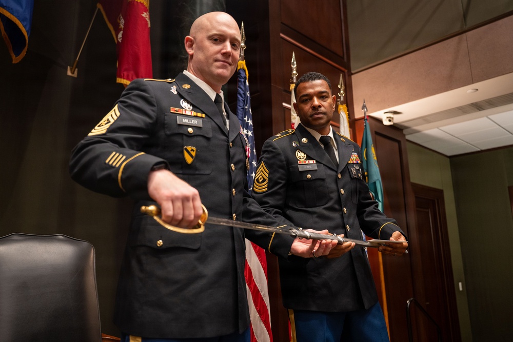 33rd Civil Support Team Change of Responsibility &amp; Promotion Ceremony
