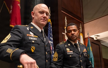 33rd Civil Support Team Change of Responsibility &amp; Promotion Ceremony