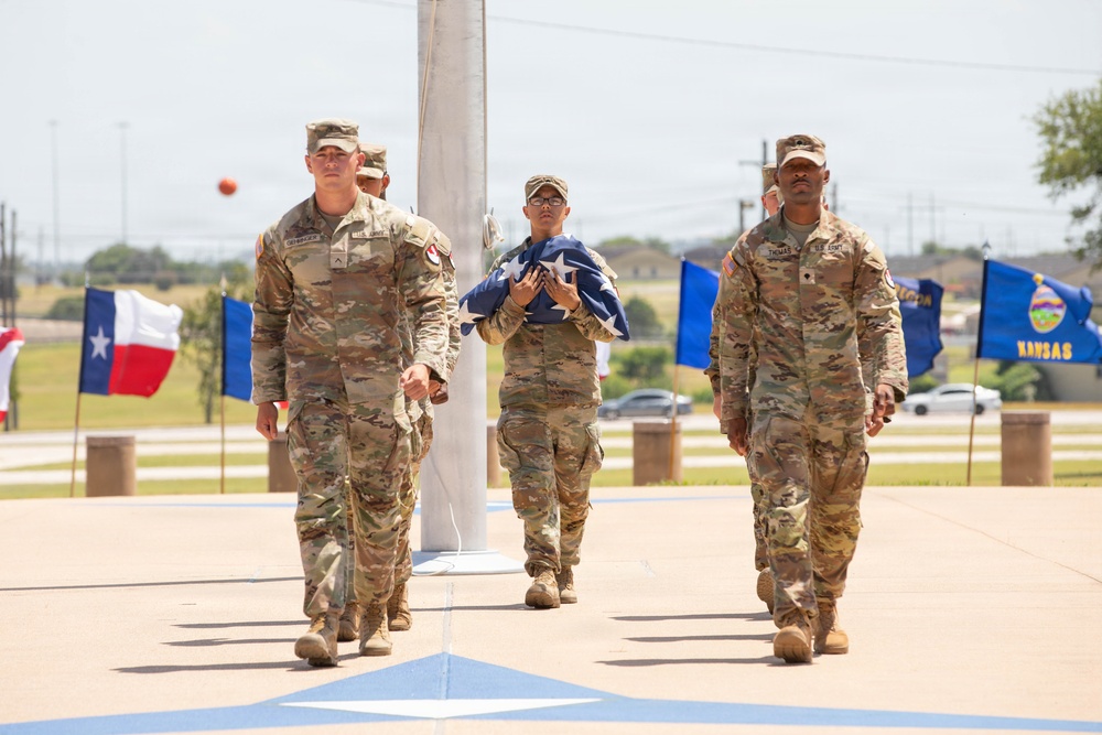 III Armored Corps Farewell and Retreat Ceremony