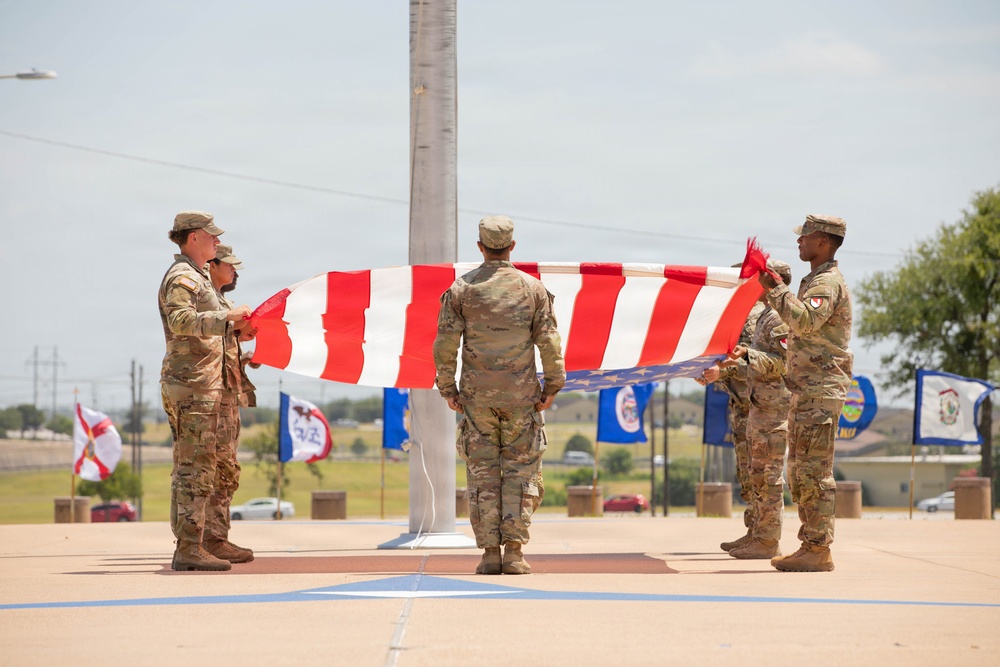 III Armored Corps Farewell and Retreat Ceremony