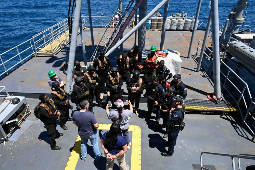US Coast Guard participates in FLEETEX 250