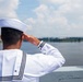 USS Arlington (LPD 24) departs SAIL 250 Maryland &amp; Airshow Baltimore