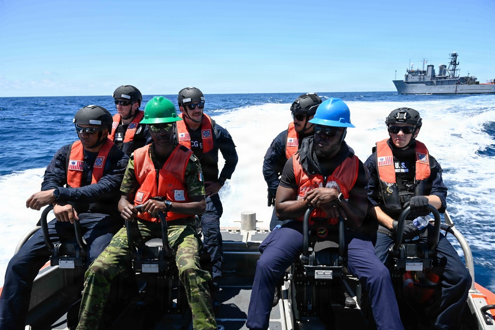 US Coast Guard participates in FLEETEX 250