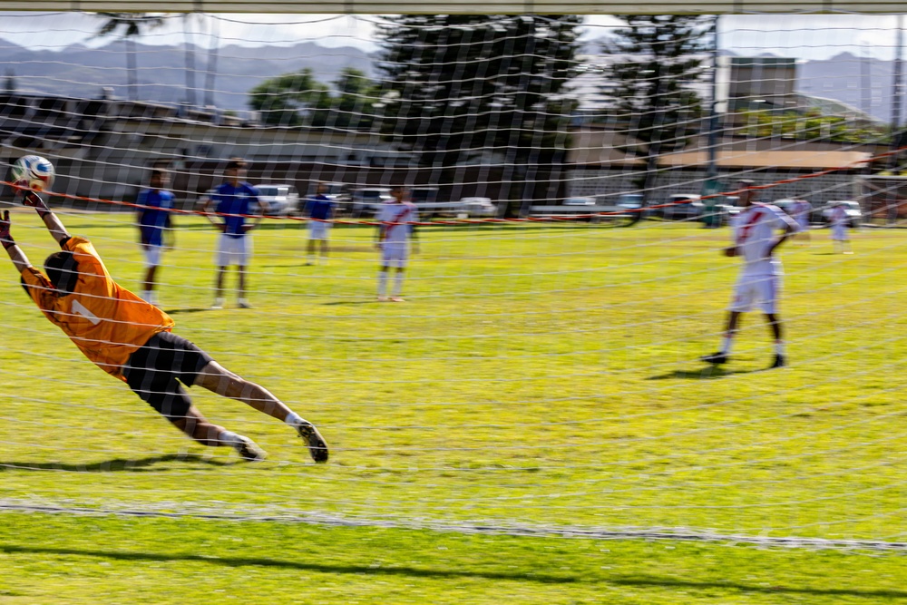 Peru and Spain compete in RIMPAC 2026 soccer tournament