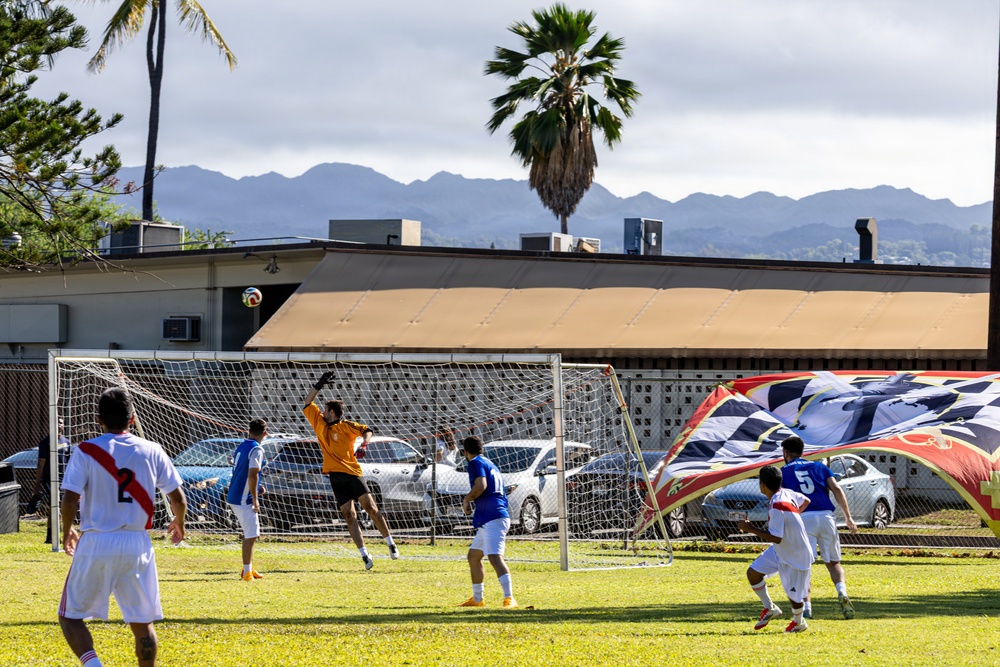 Peru and Spain compete in RIMPAC 2026 soccer tournament