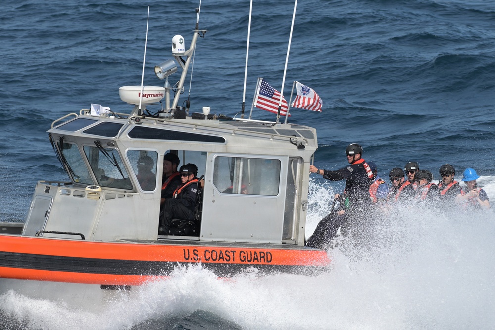 US Coast Guard participates in FLEETEX 250