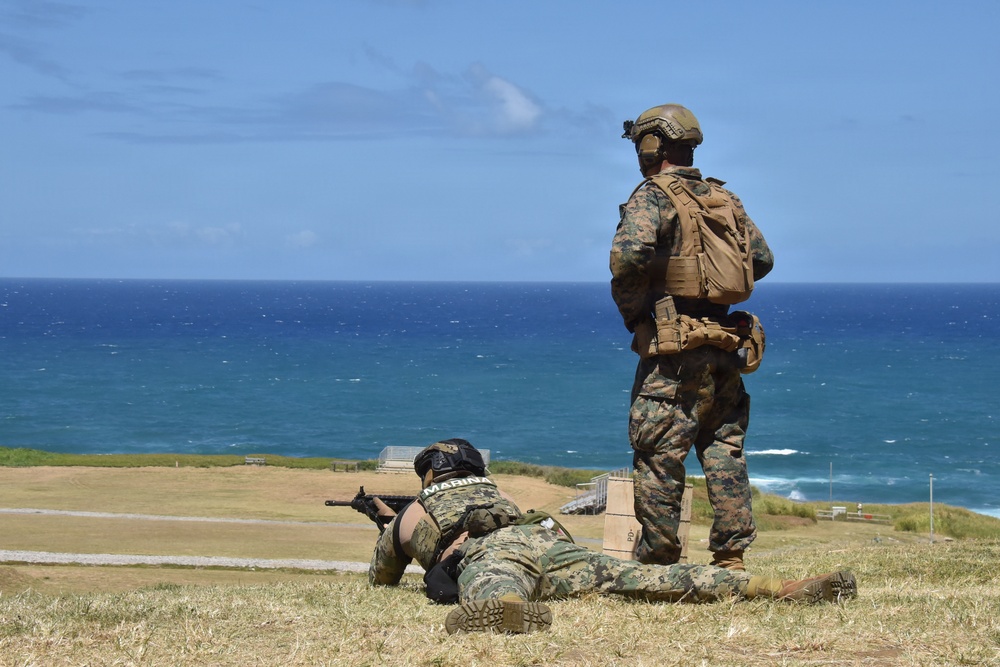 Mexican, U.S. Marines conduct joint marksmanship training during RIMPAC