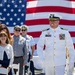 U.S. Coast Guard Cutter Munro holds a change-of-command ceremony