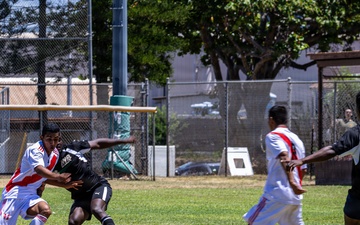 U.S. and Peru compete in RIMPAC 2026 soccer tournament final