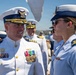 U.S. Coast Guard Cutter Munro holds a change-of-command ceremony