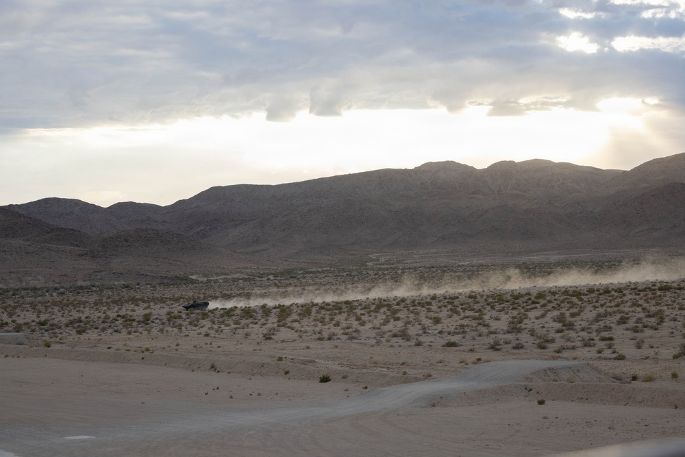 U.S. Marines with 3d AA Bn. conduct live-fire range