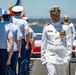 U.S. Coast Guard Cutter Munro holds a change-of-command ceremony