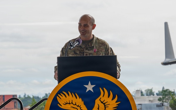 62d Comptroller Squadron change of command