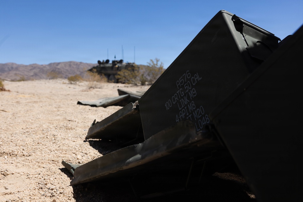 U.S. Marines with 3d AA Bn. participate in live-fire range