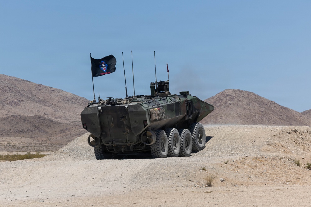 U.S. Marines with 3d AA Bn. participate in live-fire range