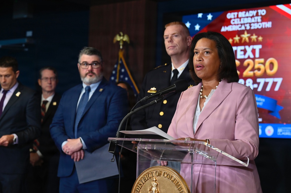 DCNG Commanding General Joins Mayor Bowser and Public Safety Officials