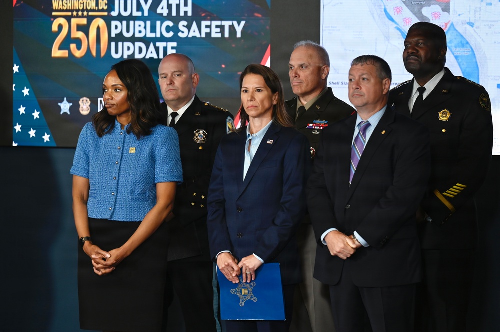 DCNG Commanding General Joins Mayor Bowser and Public Safety Officials