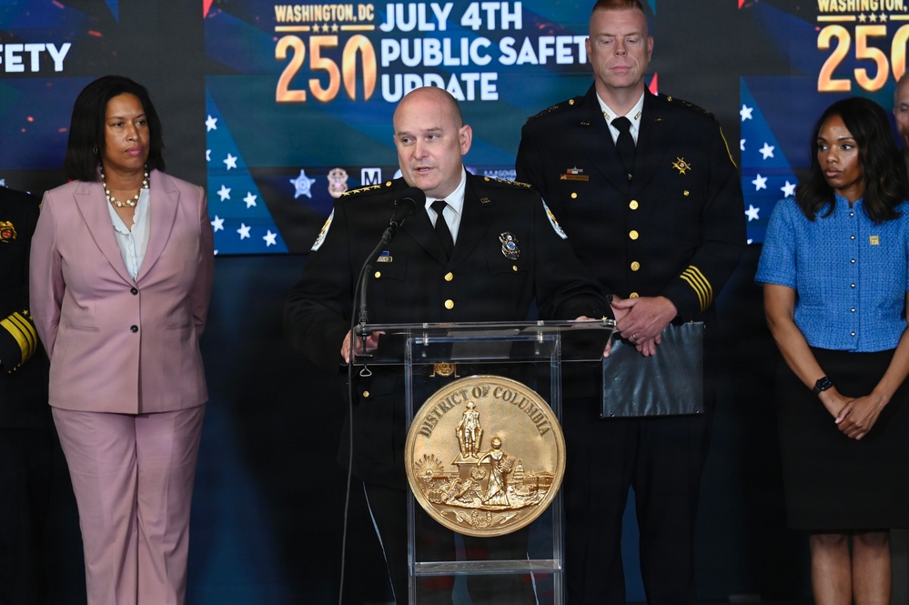 DCNG Commanding General Joins Mayor Bowser and Public Safety Officials