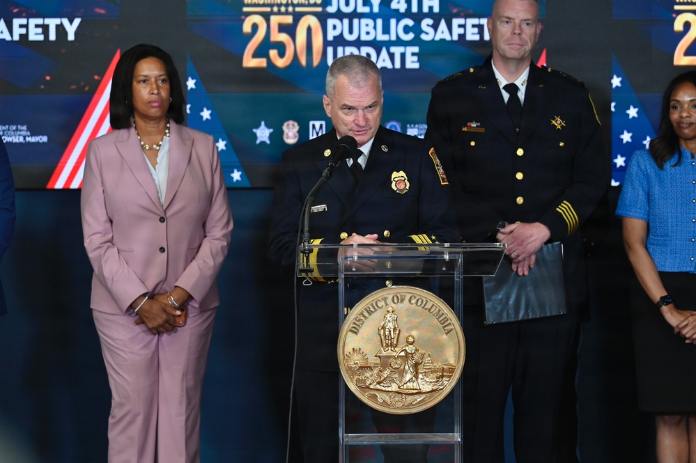 DCNG Commanding General Joins Mayor Bowser and Public Safety Officials