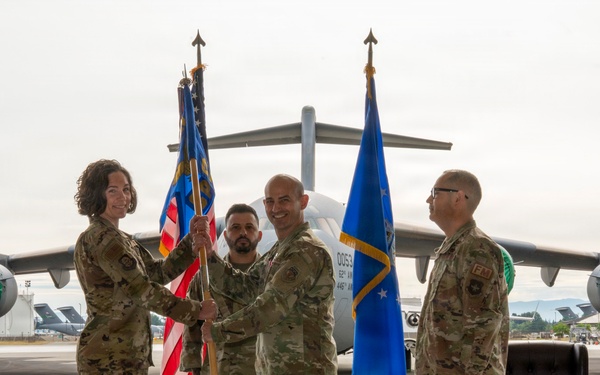 62d Comptroller Squadron change of command