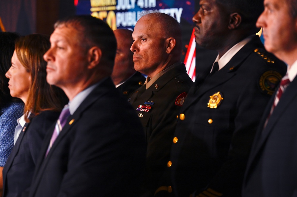 DCNG Commanding General Joins Mayor Bowser and Public Safety Officials