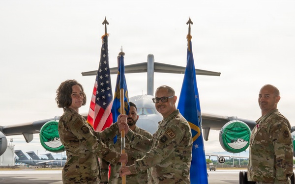 62d Comptroller Squadron change of command