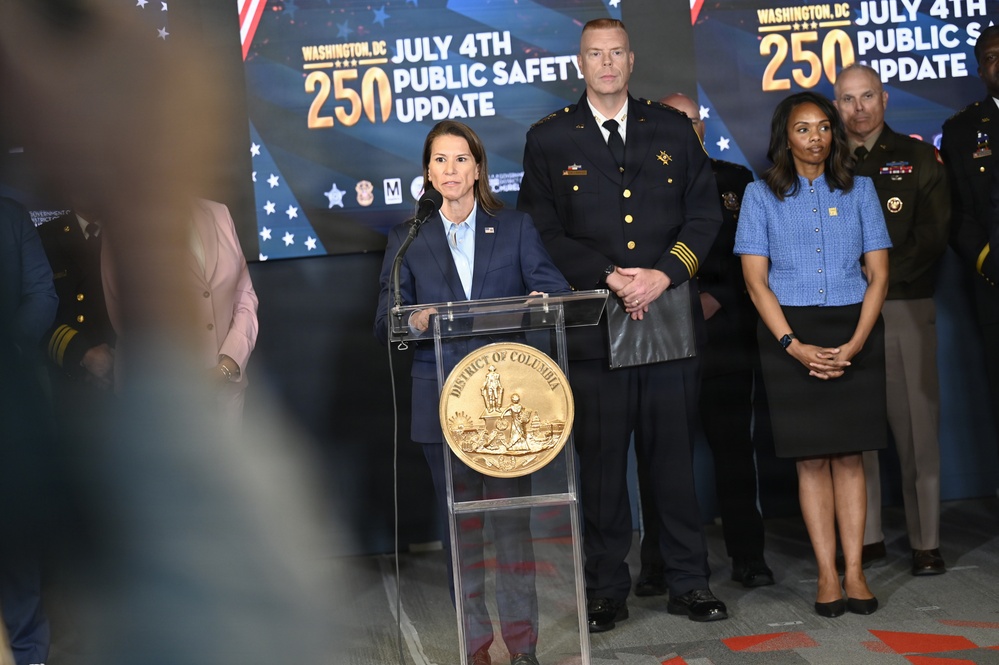 DCNG Commanding General Joins Mayor Bowser and Public Safety Officials