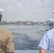 USS Arlington Departs Baltimore