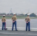 USS Arlington Departs Baltimore