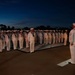NMRTC San Diego holds dress white uniform inspection
