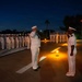 NMRTC San Diego holds dress white uniform inspection